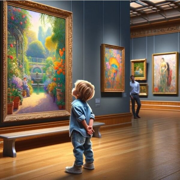 A Canvas of Discovery - Evan's Artful Adventure