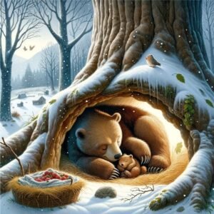 Benny's First Winter Sleep