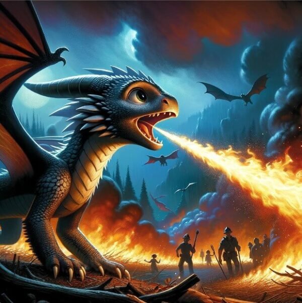 Draco's Fiery Fear