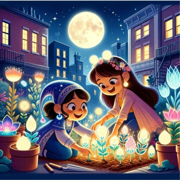 Sara and the Moonlight Garden
